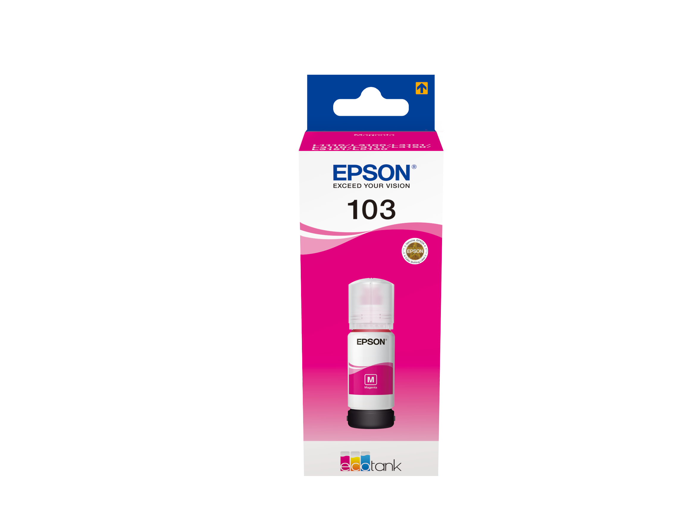 Epson 103 EcoTank Magenta ink bottle C13T00S34A