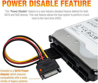 HGST 14TB hard drive — label