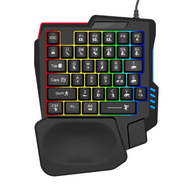 JEDEL SINGLE HANDED KEYBOARD K601