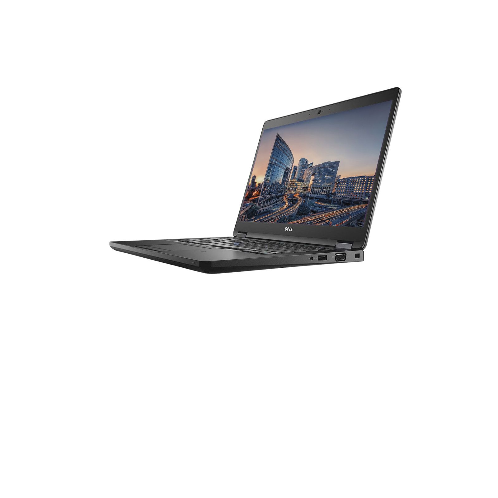 Dell Latitude 5480 14 inch business laptop - front view with keyboard