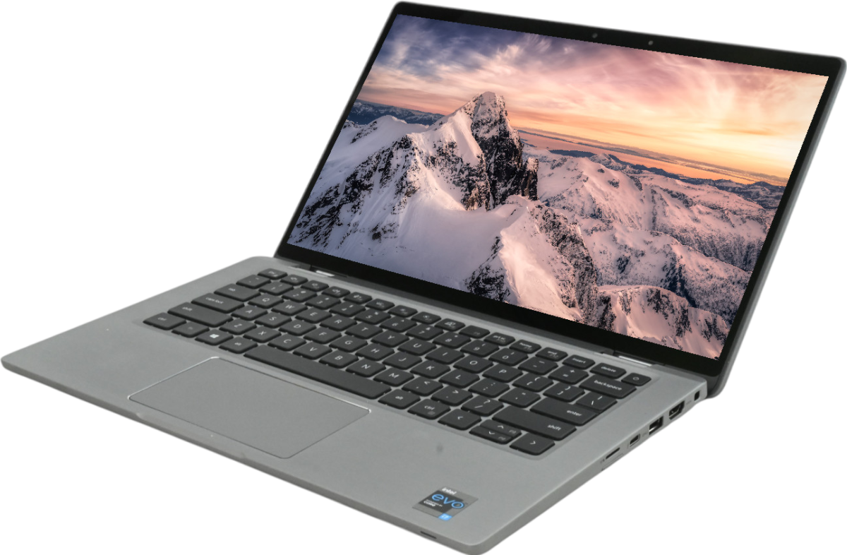Dell Latitude 7320 13.3 inch business ultrabook - front view with backlit keyboard