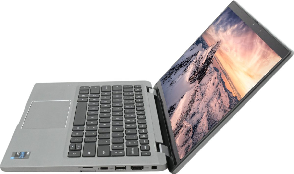 Dell Latitude 7320 - keyboard and trackpad detail