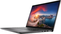 Dell Latitude 7430 Black business laptop - front view with keyboard and 14 inch FHD display