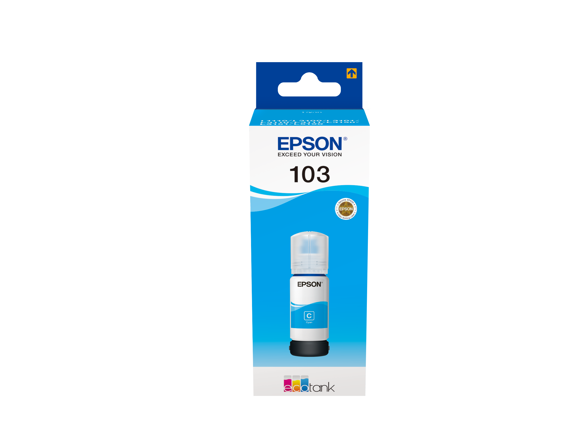 Epson 103 EcoTank Cyan ink bottle C13T00S24A