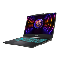 MSI Cyborg 15 A12V gaming laptop - angled view
