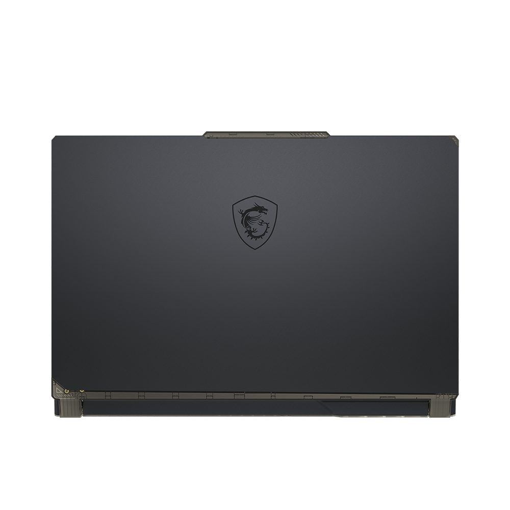 MSI Cyborg 15 A12V - back cover with embossed MSI logo