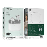 Green Lion Earbuds Pro 3 — in the box