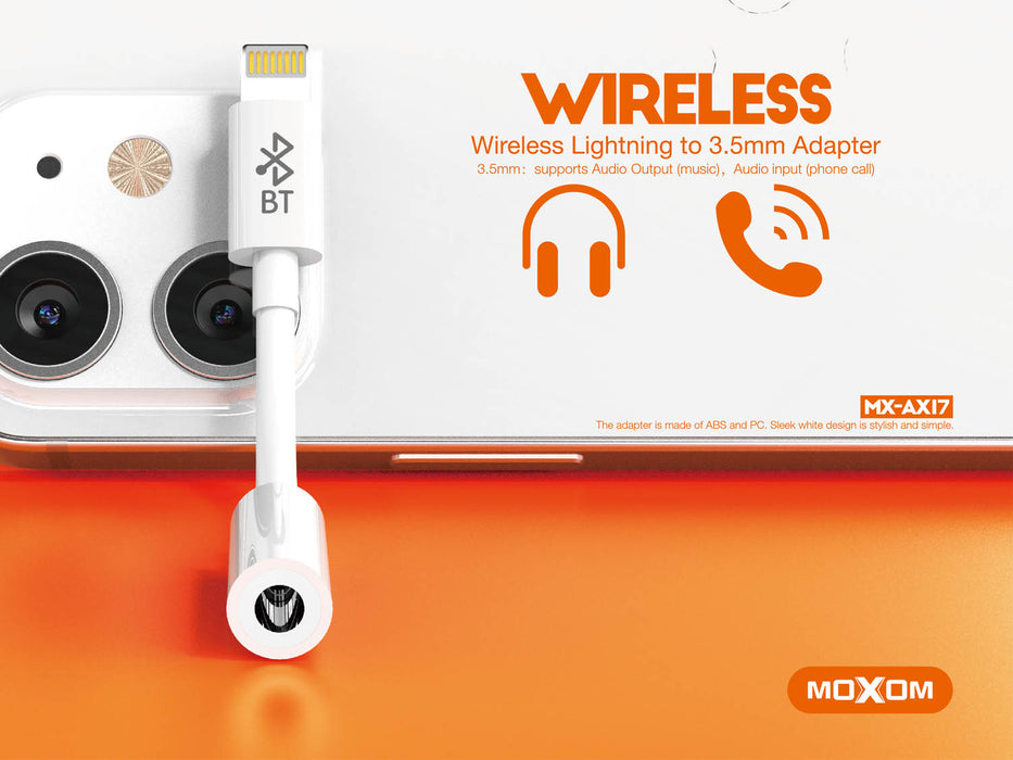 Moxomwireless iPhone to 3.5mm adapter