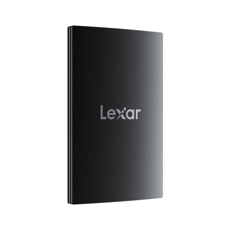 Lexar SL500 external SSD — slim aluminium design