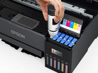 Epson EcoTank L8050 - front ink tank refill system