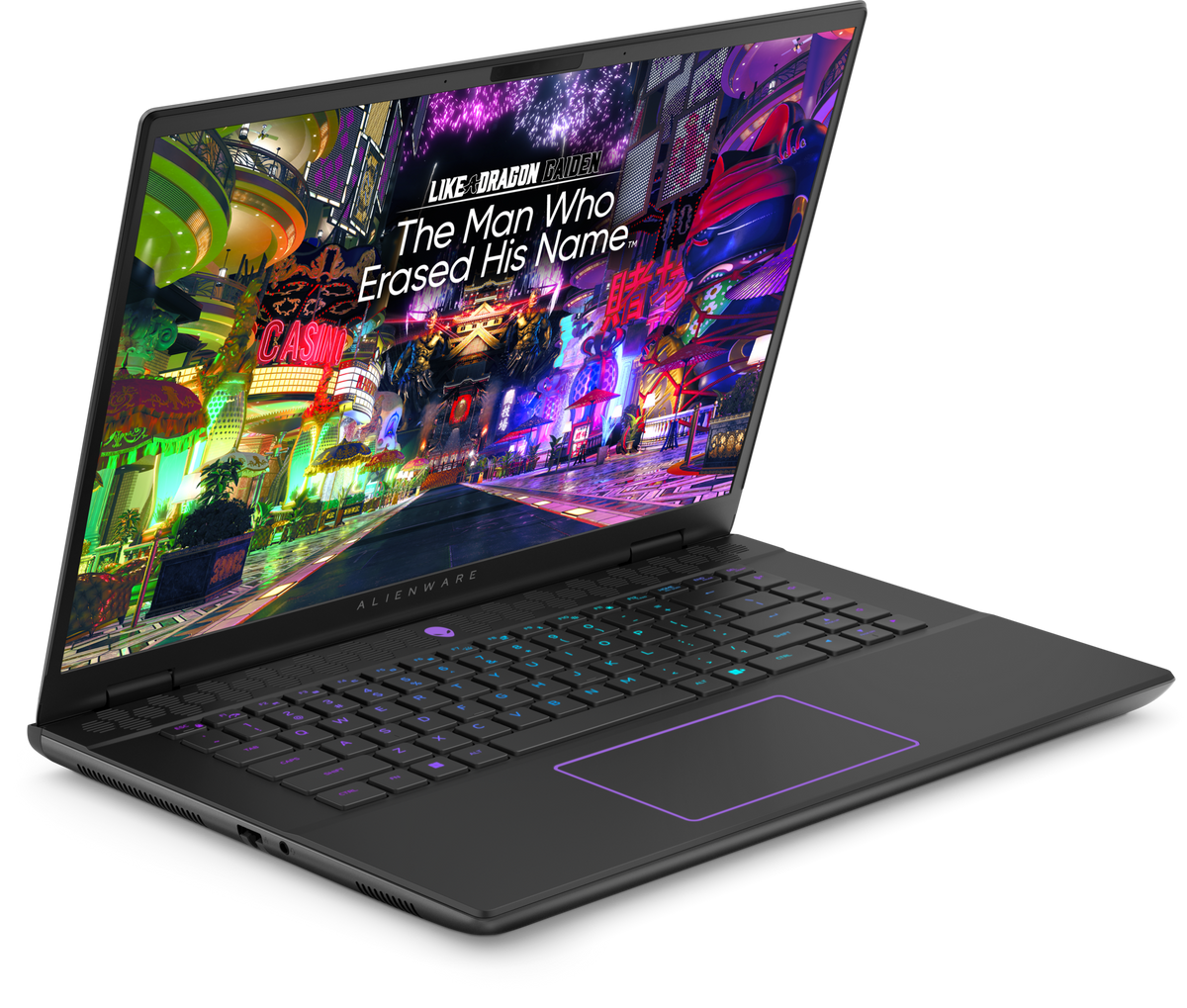 Dell Alienware m16 R2 gaming laptop - official Dell image, front view