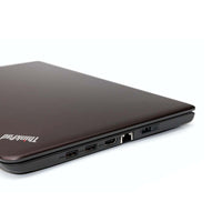 Lenovo ThinkPad E460 business laptop - front view with keyboard and 14 inch display