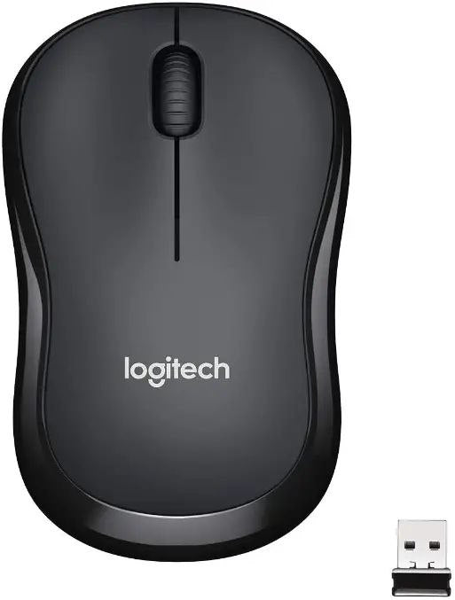 Logitech M220 Silent Wireless Mouse BLACK