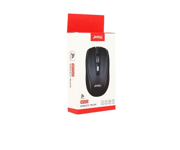 Jedel W550 Wireless Optical Mouse - Black