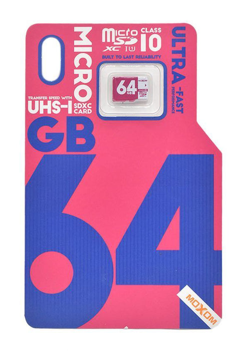 Memory card MOXOM 32GB , 64GB , 128GB